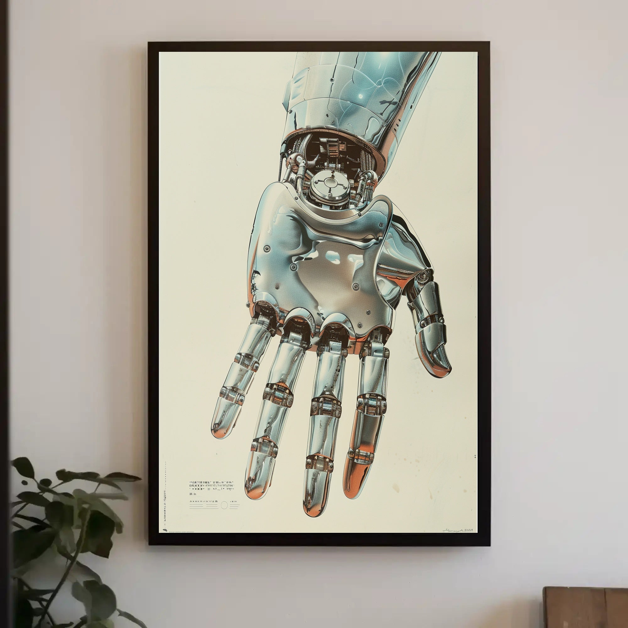 The Futuristic Hand Art Poster for Home Decor and Wall Art Enthusiasts PosterGoat