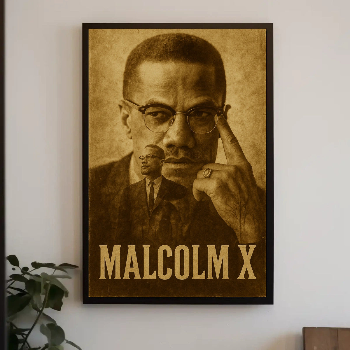 Malcolm X Poster