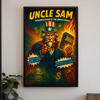 Uncle Sam – Personification of the United States Poster PosterGoat