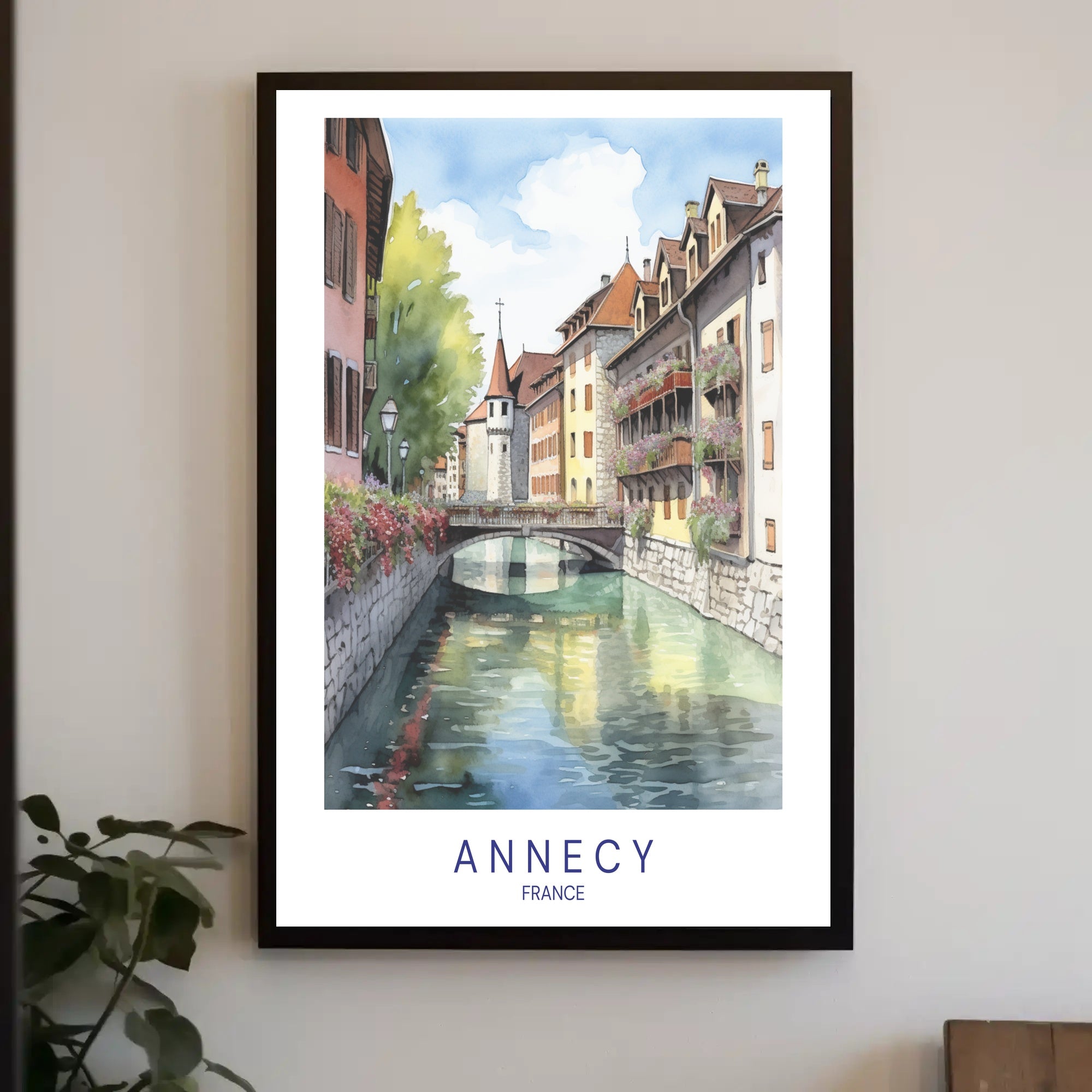 Annecy, France Poster PosterGoat