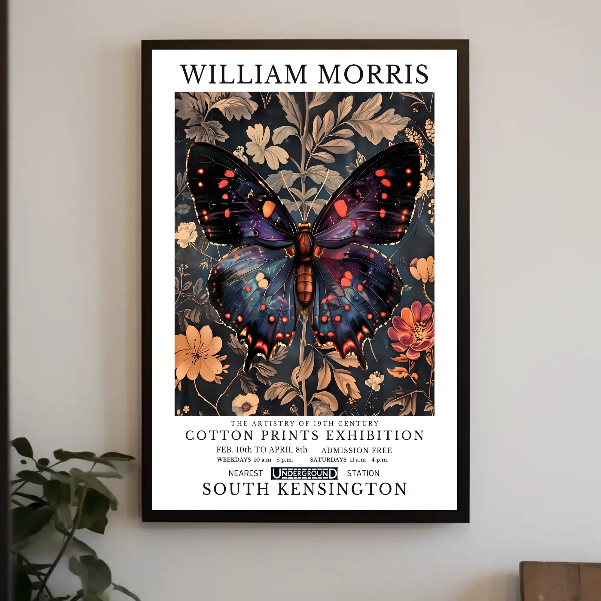 William Morris 19th Century Artistry Cultural Heritage Poster