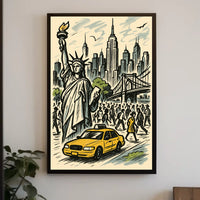 New York City Vibes Poster
