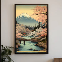Tranquil Spring in Japan Poster