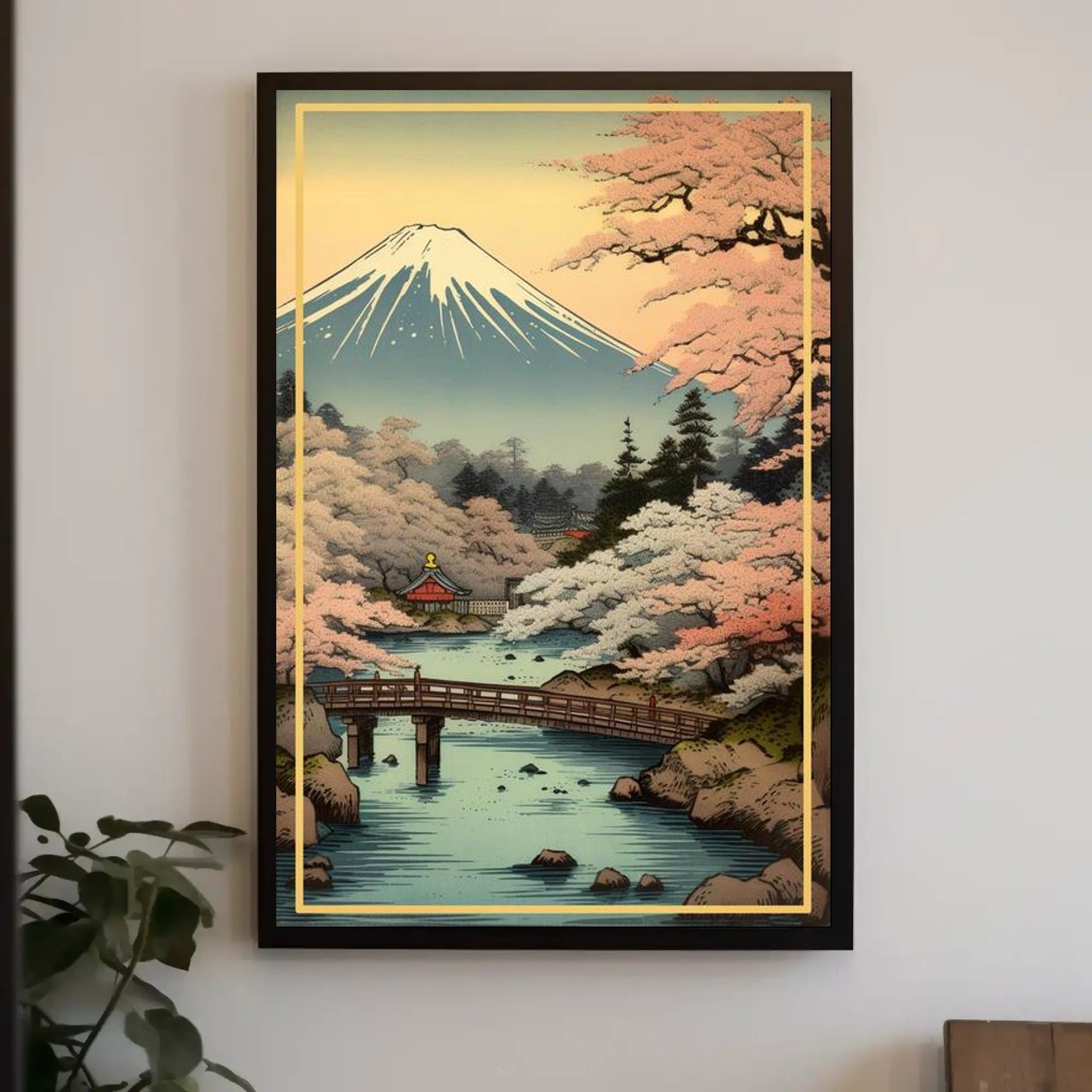 Tranquil Spring in Japan Poster