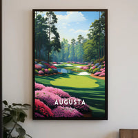 Serene Augusta Golf Course Art - Sports Poster