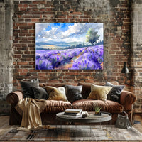 Lavender Fields Forever Poster