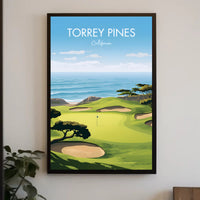 Torrey Pines Scenic View Poster