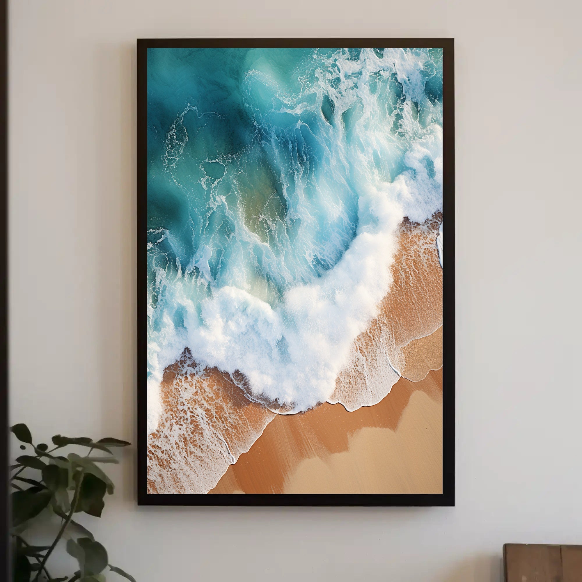Ocean Waves Poster
