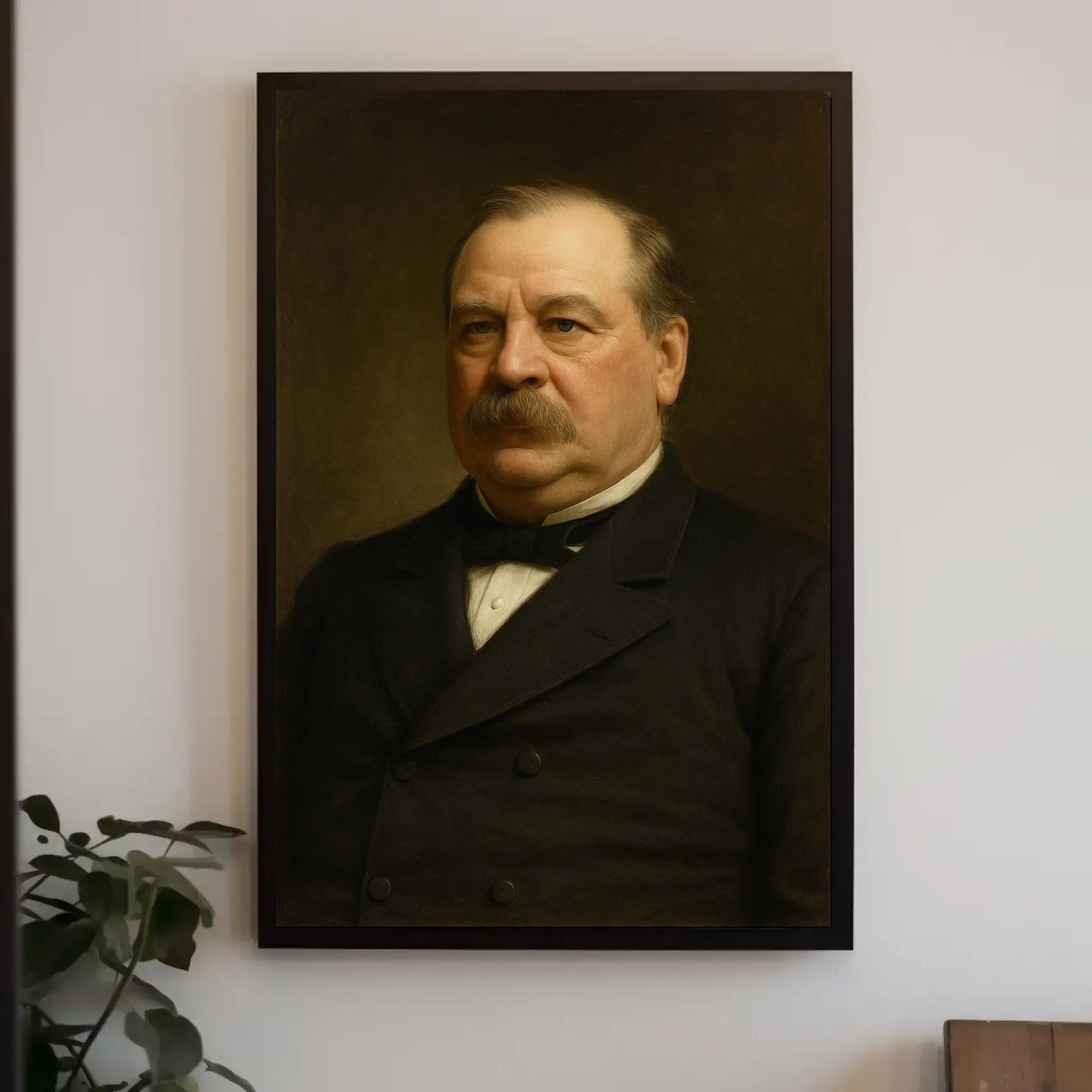 Dignified Formal Portrait Art Classic Historical or Presidential Poster