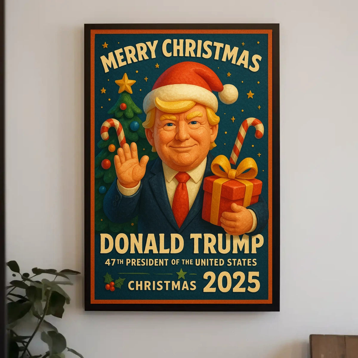 Donald Trump 47th President Poster