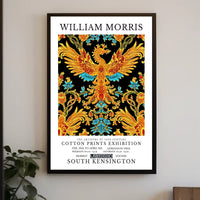 William Morris Cotton Prints Exhibition Poster