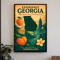Experience Georgia Southern Charm Poster