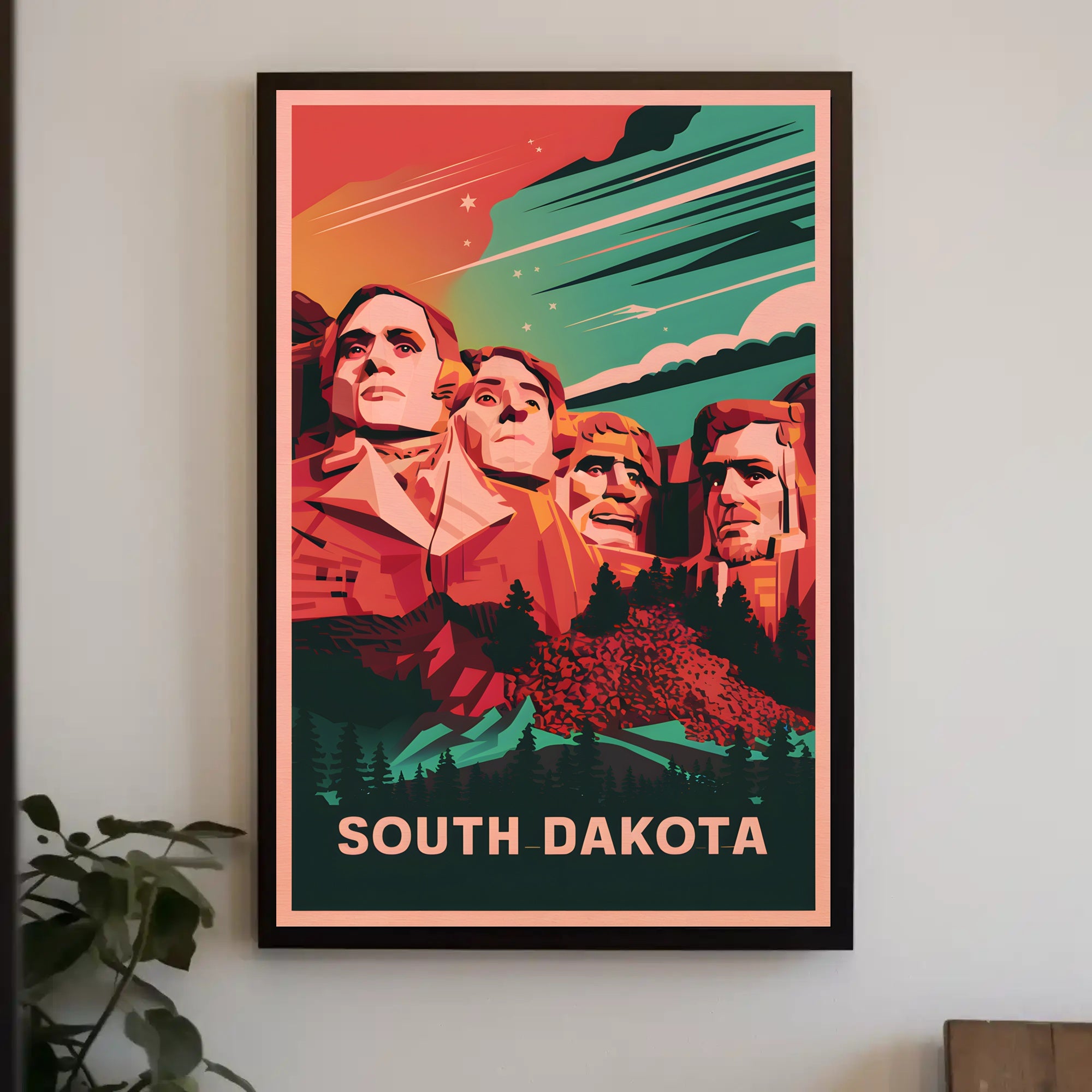 South Dakota Scenic Poster