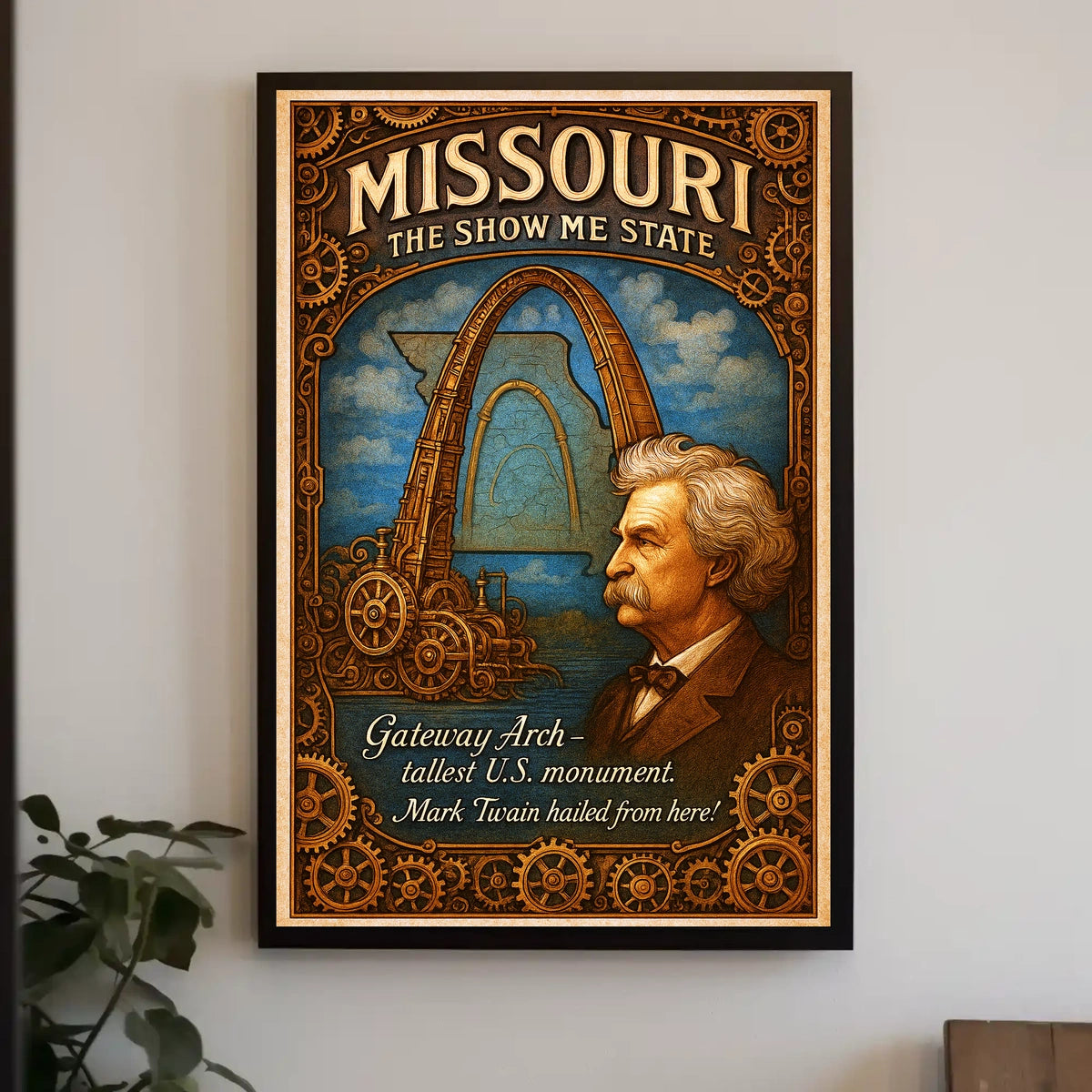 Missouri The Show Me State Poster