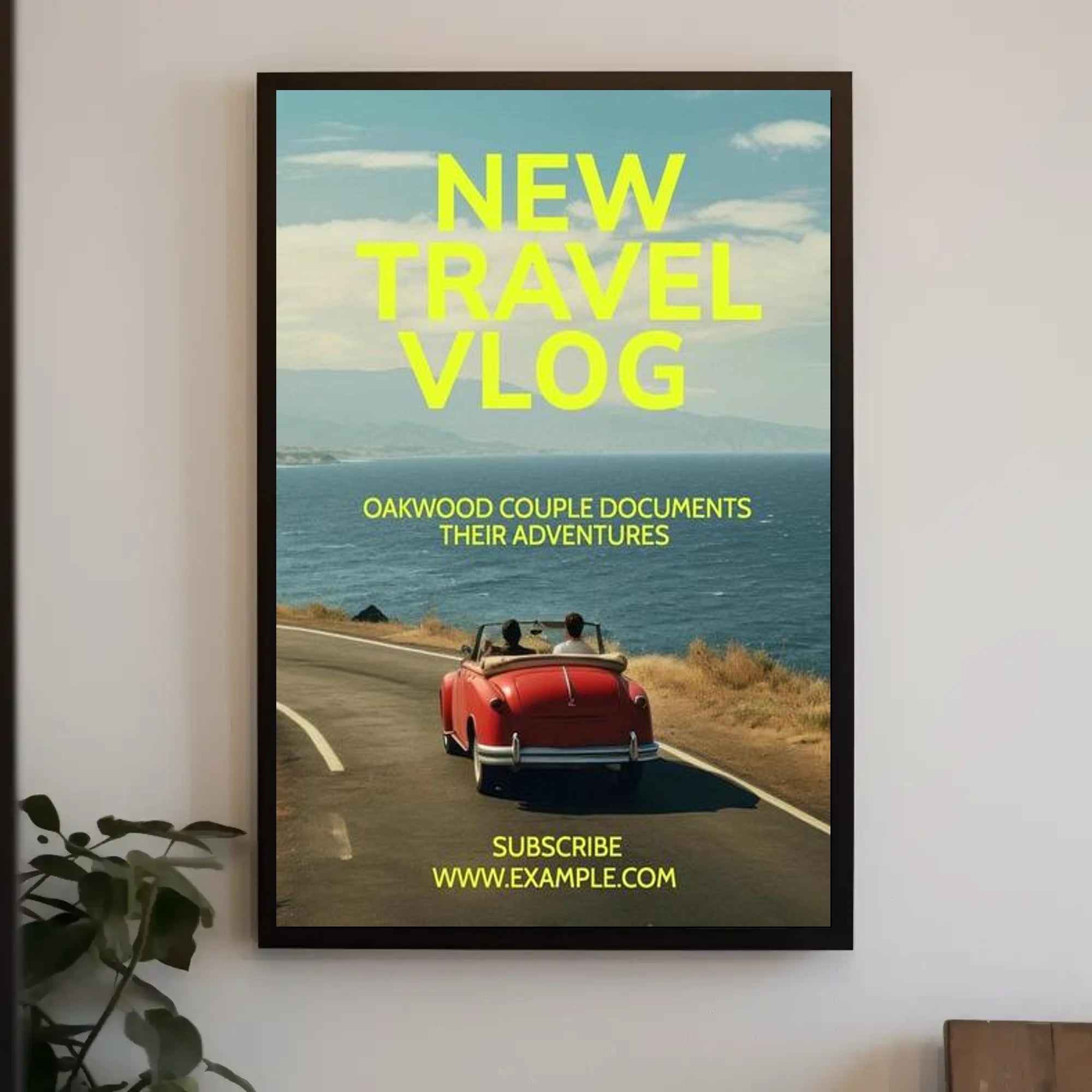 New Travel Vlog Poster PosterGoat