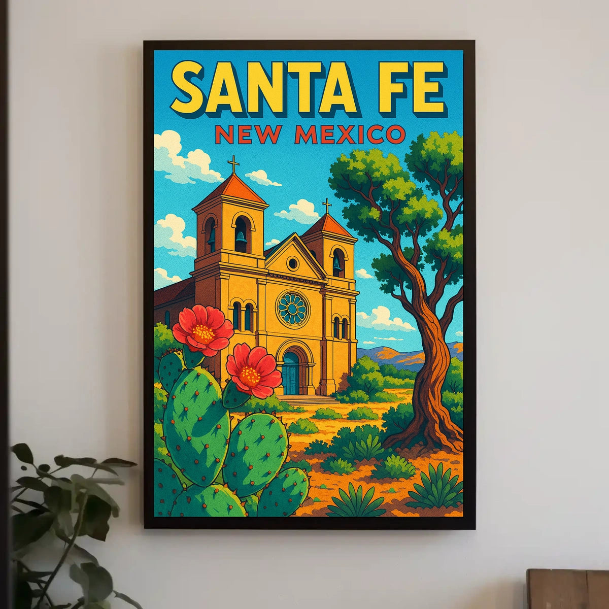 Santa Fe New Mexico Poster