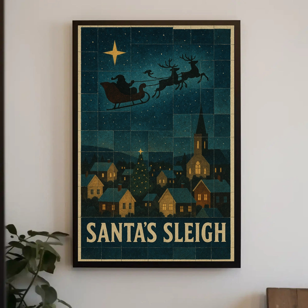 SantaS Sleigh Poster
