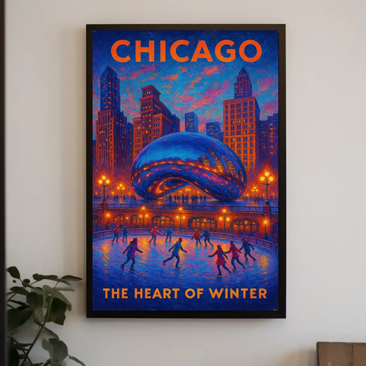 Chicago The Heart Of Winter Poster