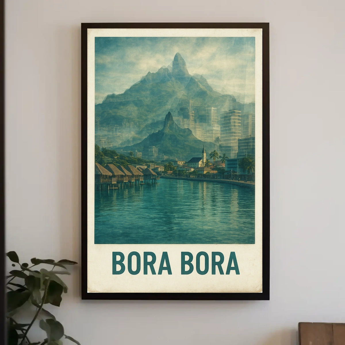 Bora Bora Paradise Poster