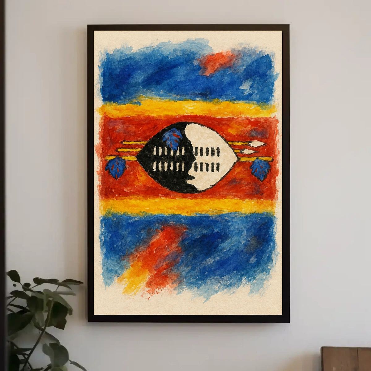 Vibrant Tribal Art Poster