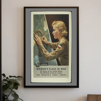 Woman's Place in War Poster PosterGoat
