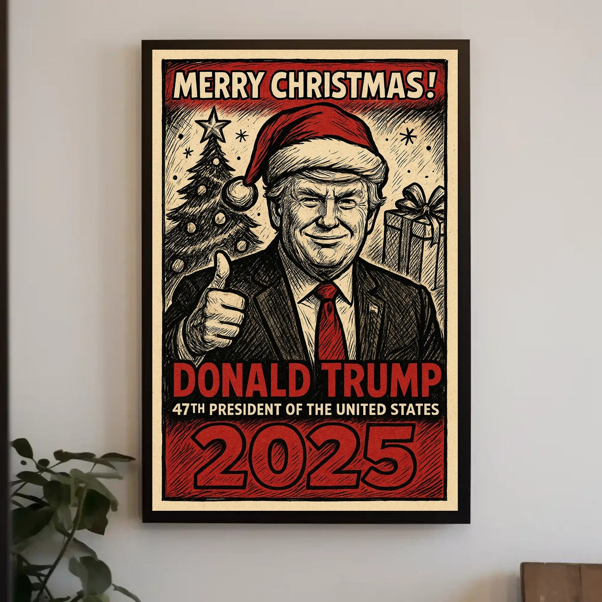 Donald Trump 47th President Poster
