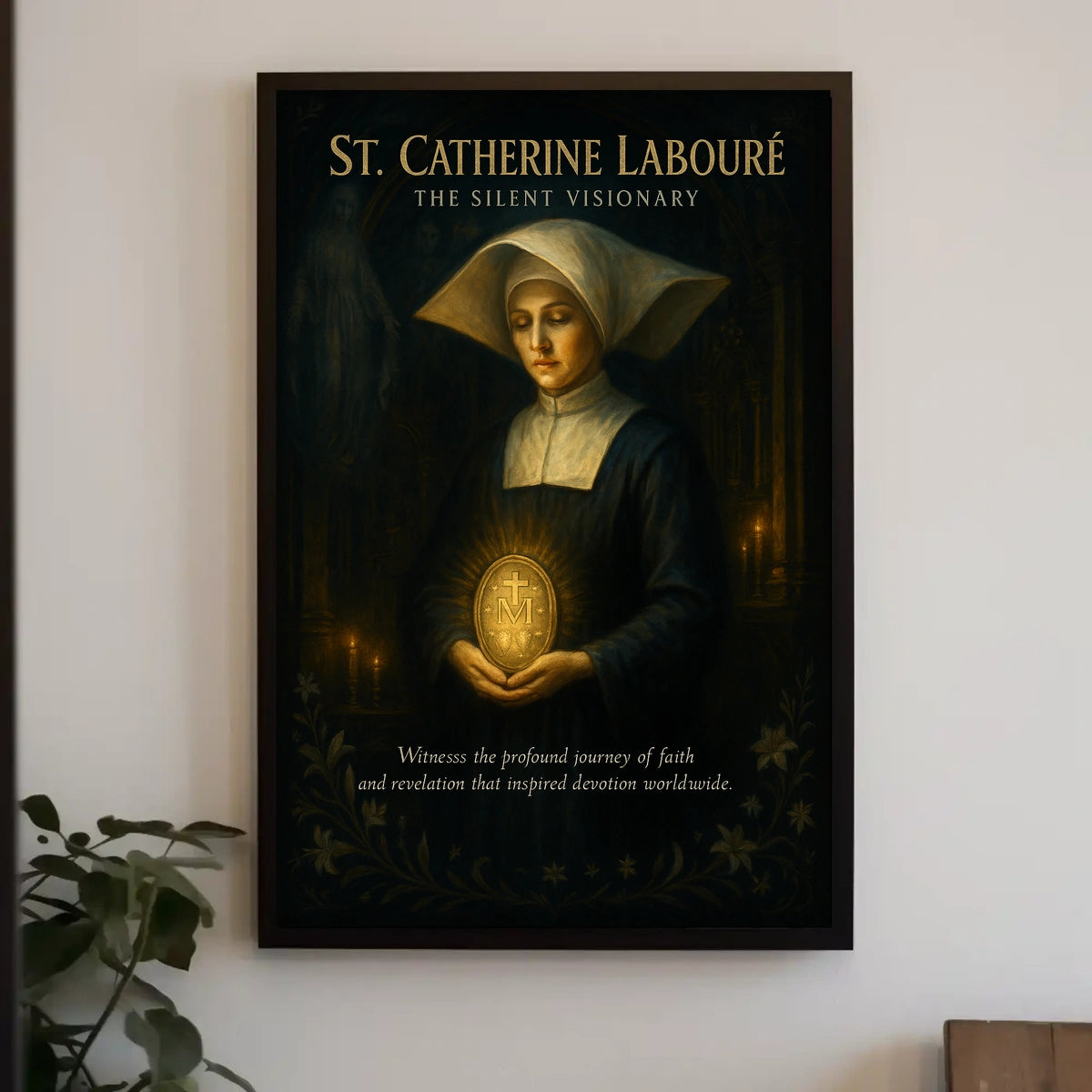 St. Catherine Labouré The Silent Visionary Poster
