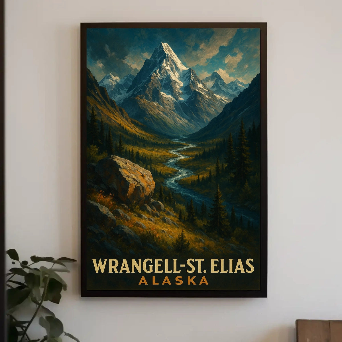 Wrangell-St. Elias, Alaska Poster