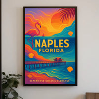 Naples, Florida Experience Coastal Elegance Poster