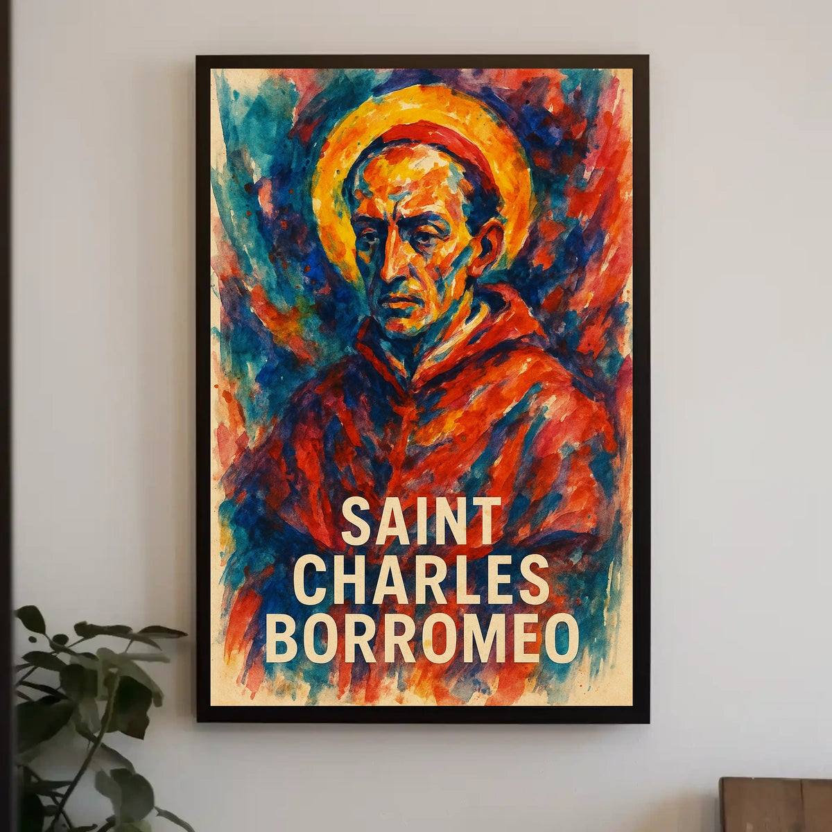 Saint Charles Borromeo Poster