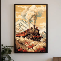 Journey Through the Mountains Poster