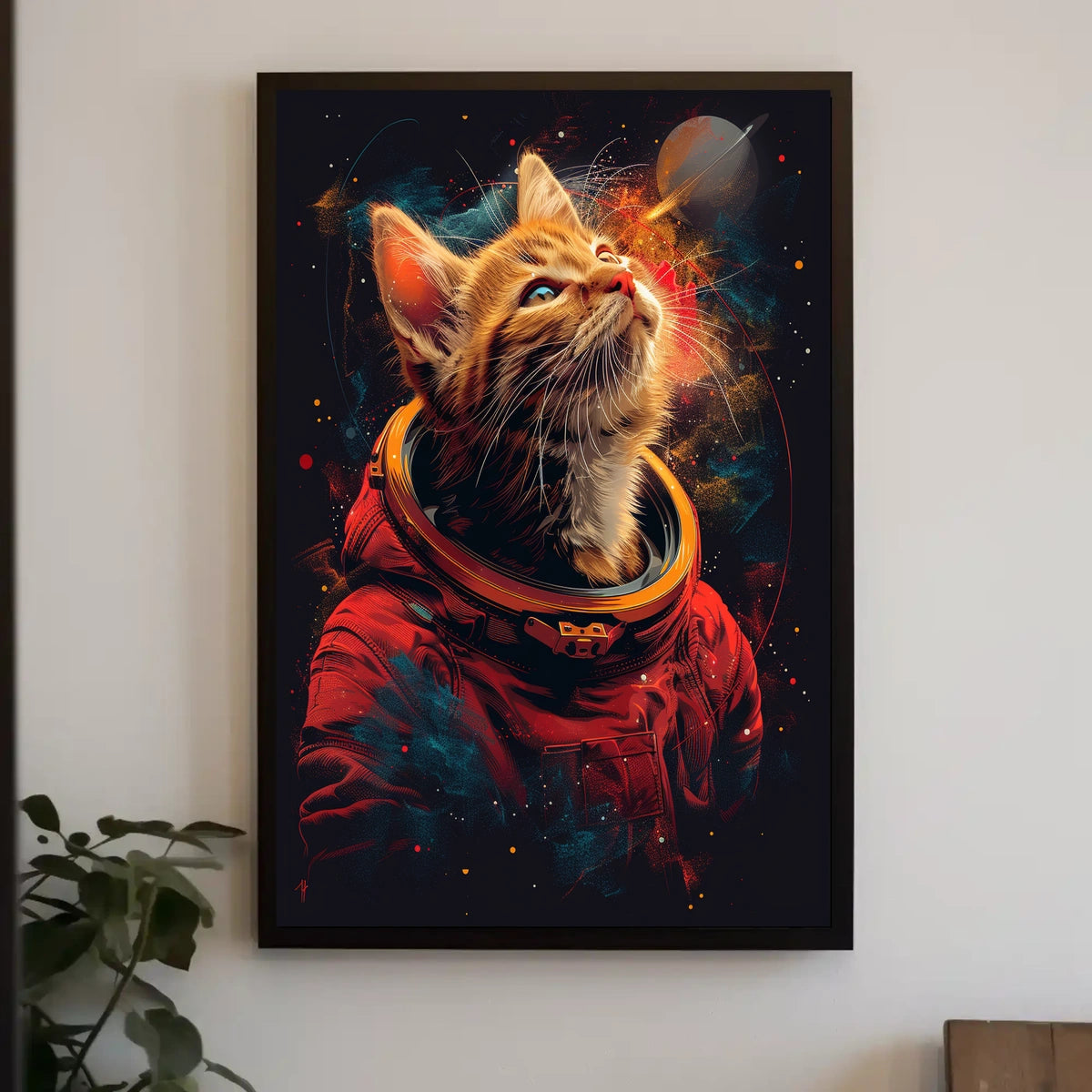 Cosmic Cat Explorer Poster