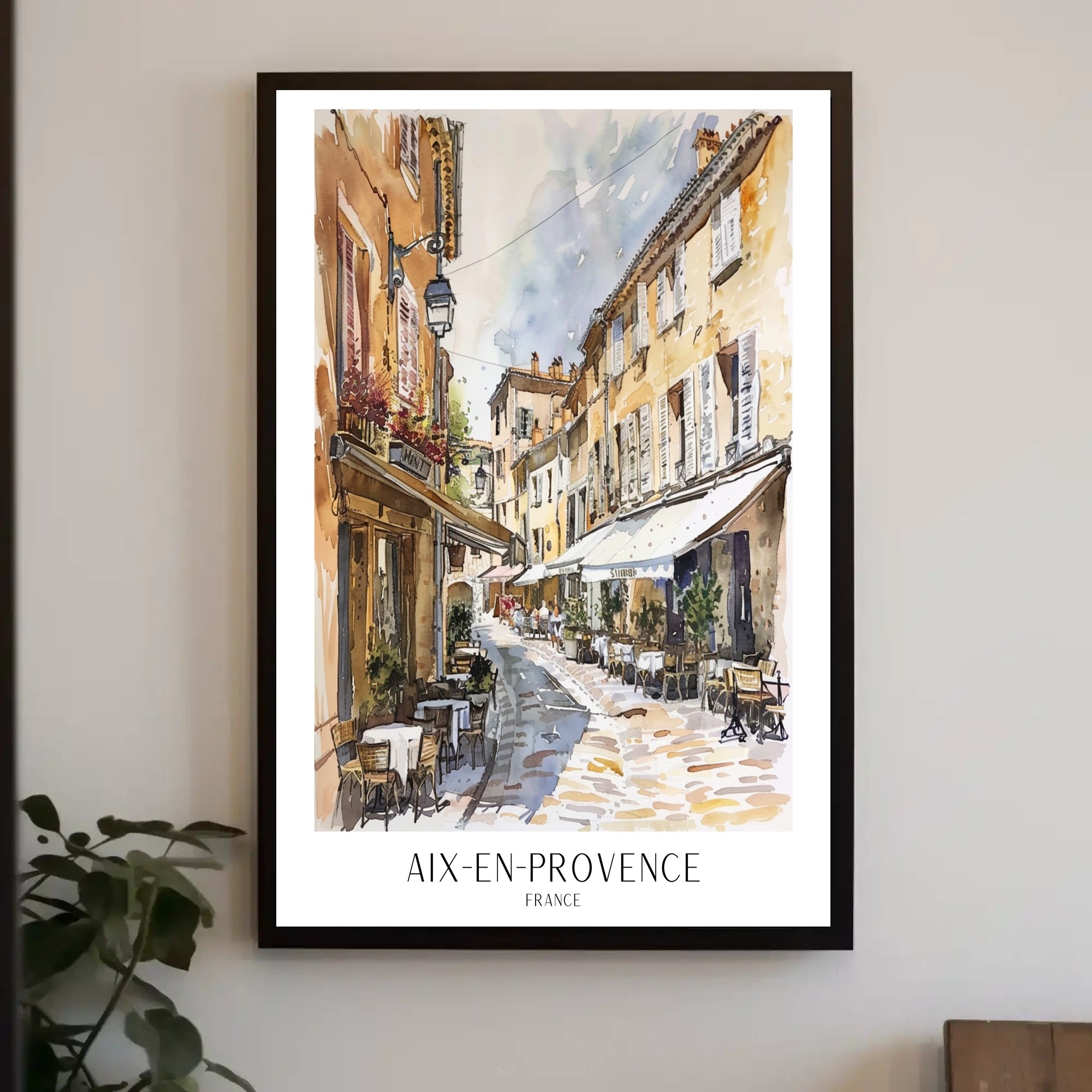 Aix-en-Provence Charm Poster PosterGoat
