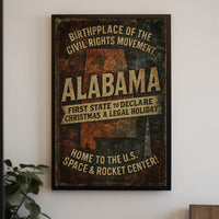 Alabama Heritage Poster