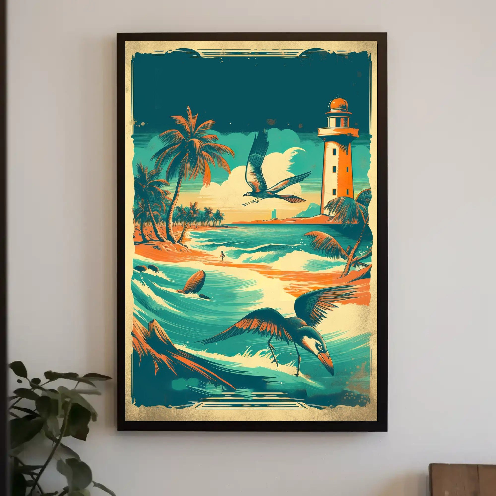 Coastal Serenity Poster
