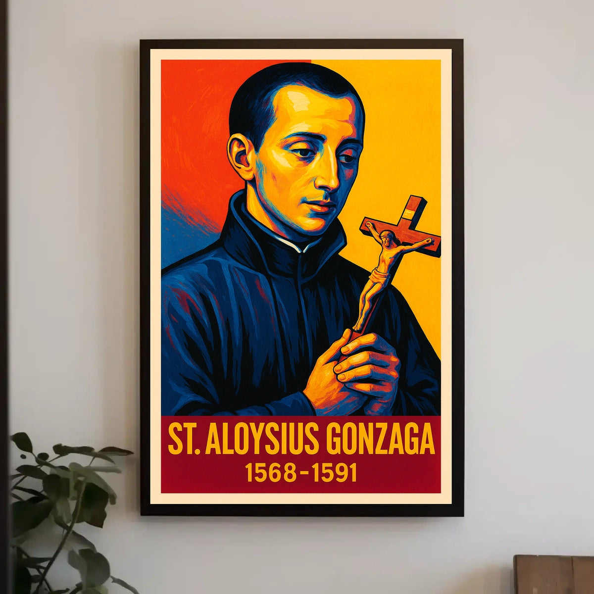 St. Aloysius Gonzaga Poster
