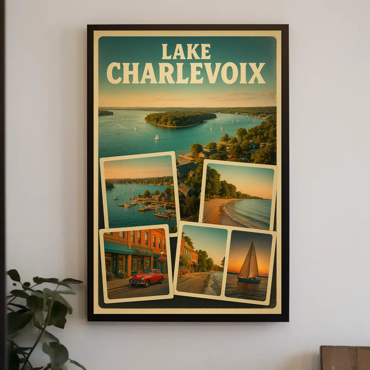 Lake Charlevoix Poster