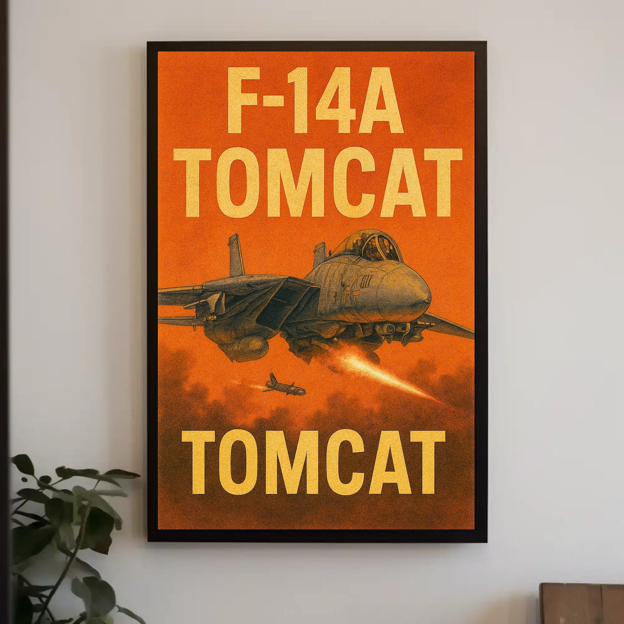 F-14A Tomcat Poster PosterGoat