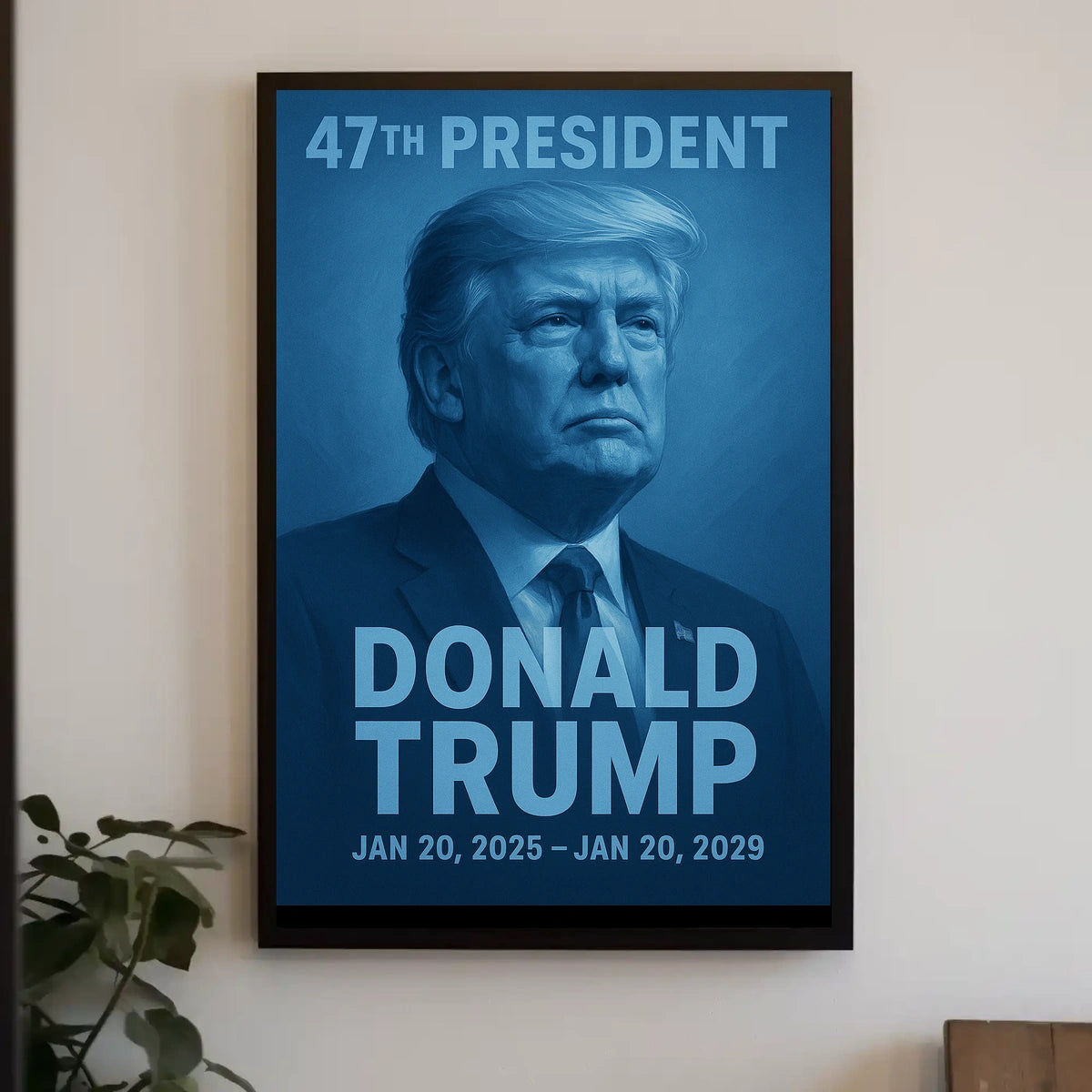 Donald Trump 47th President Poster