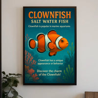 Discover the Charm of the Clownfish Poster
