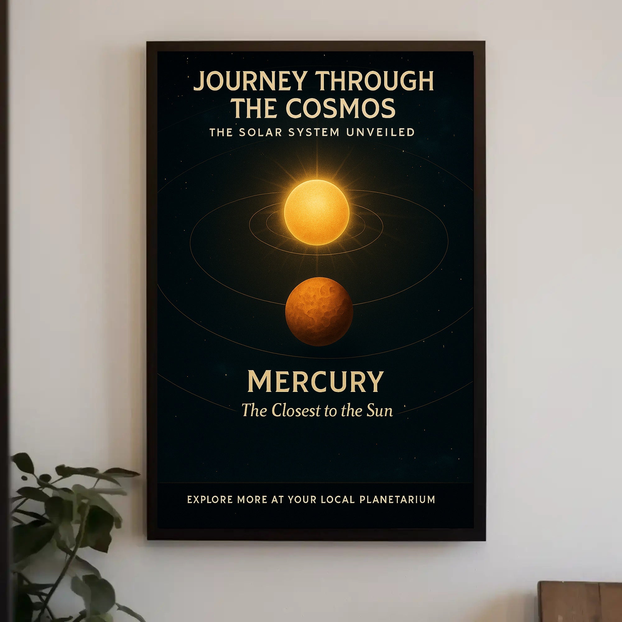 Journey Through the Cosmos Poster PosterGoat