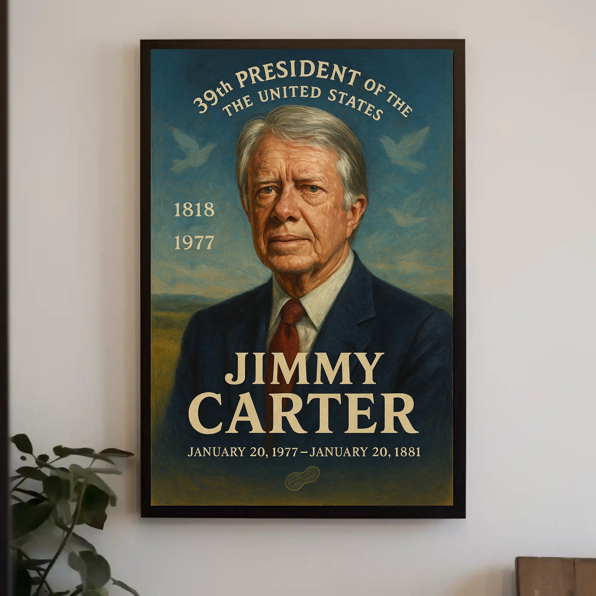 Jimmy Carter 39th President Poster