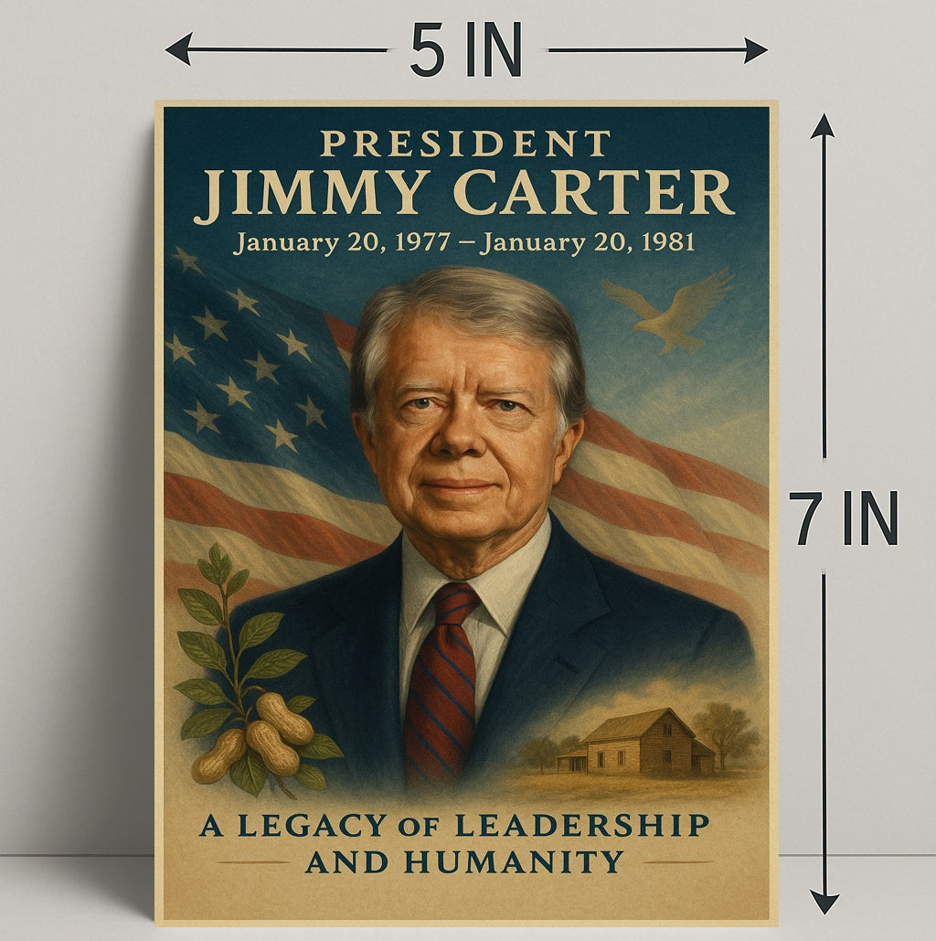 Jimmy Carter A Legacy of Leadership Poster PosterGoat