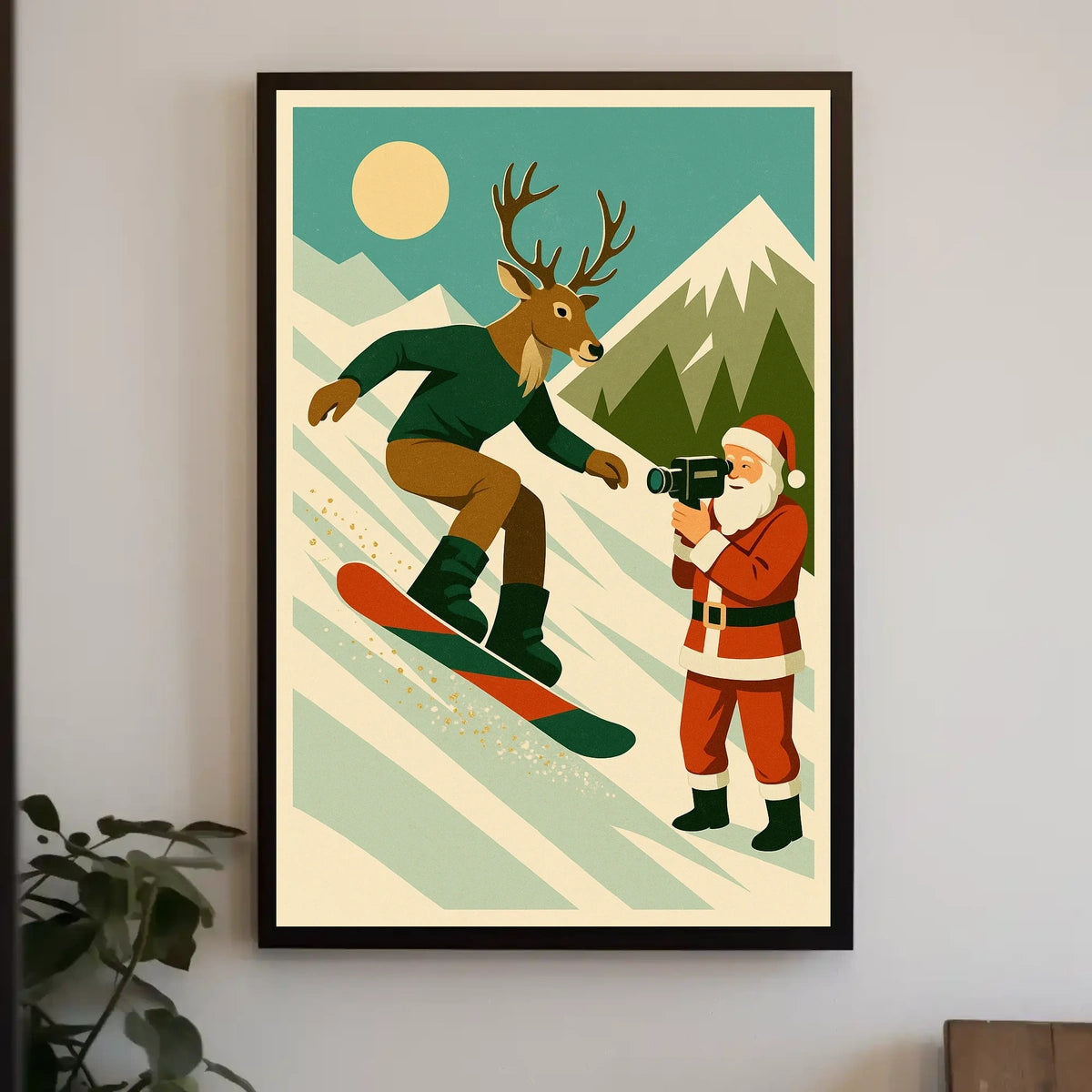 Santas Winter Adventure Poster