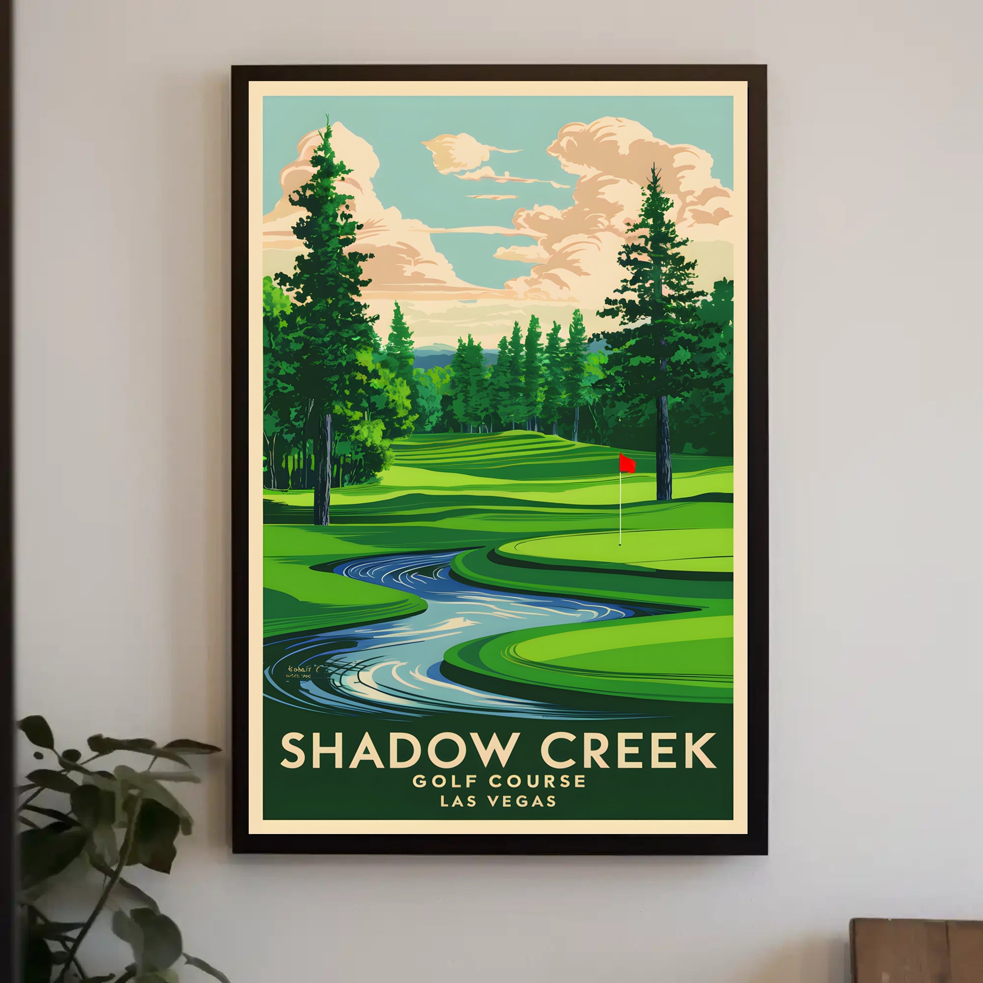 Shadow Creek Golf Course Poster