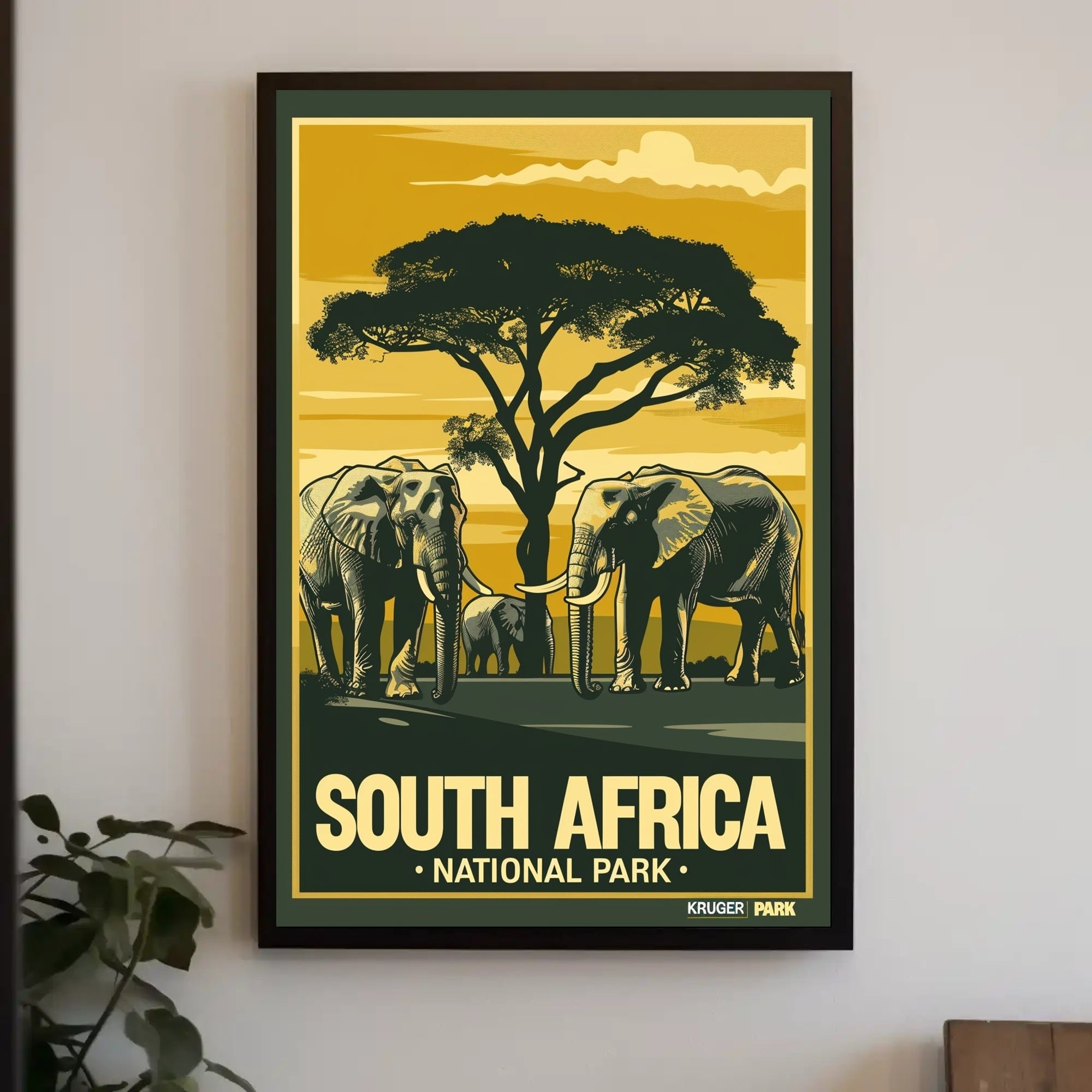 African Savannah Wildlife Adventure: National Park Poster