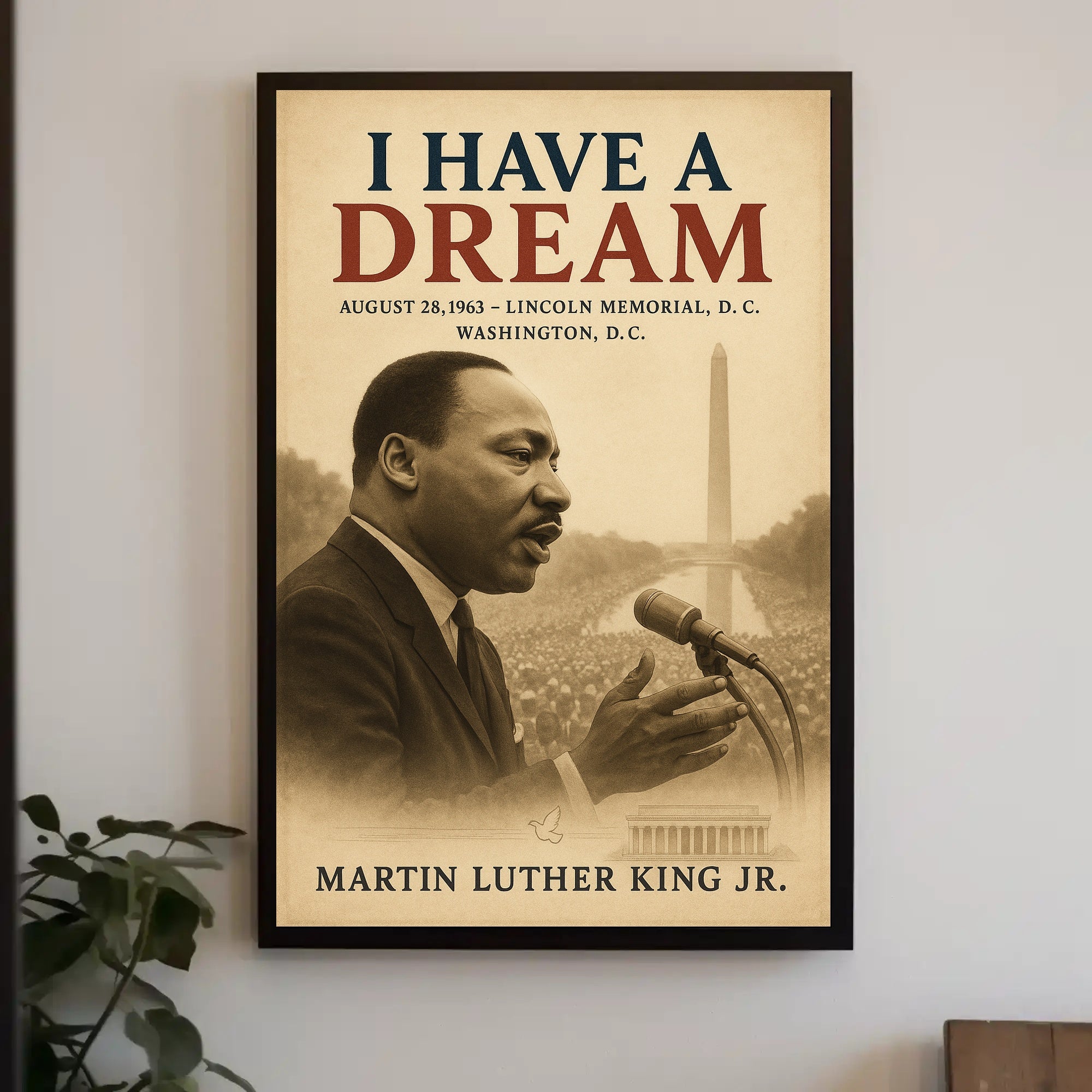 Martin Luther King Jr. I Have a Dream Poster PosterGoat