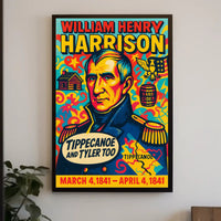 William Henry Harrison 9th President Poster PosterGoat