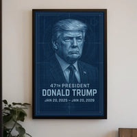Donald Trump The Architectural Leader Poster