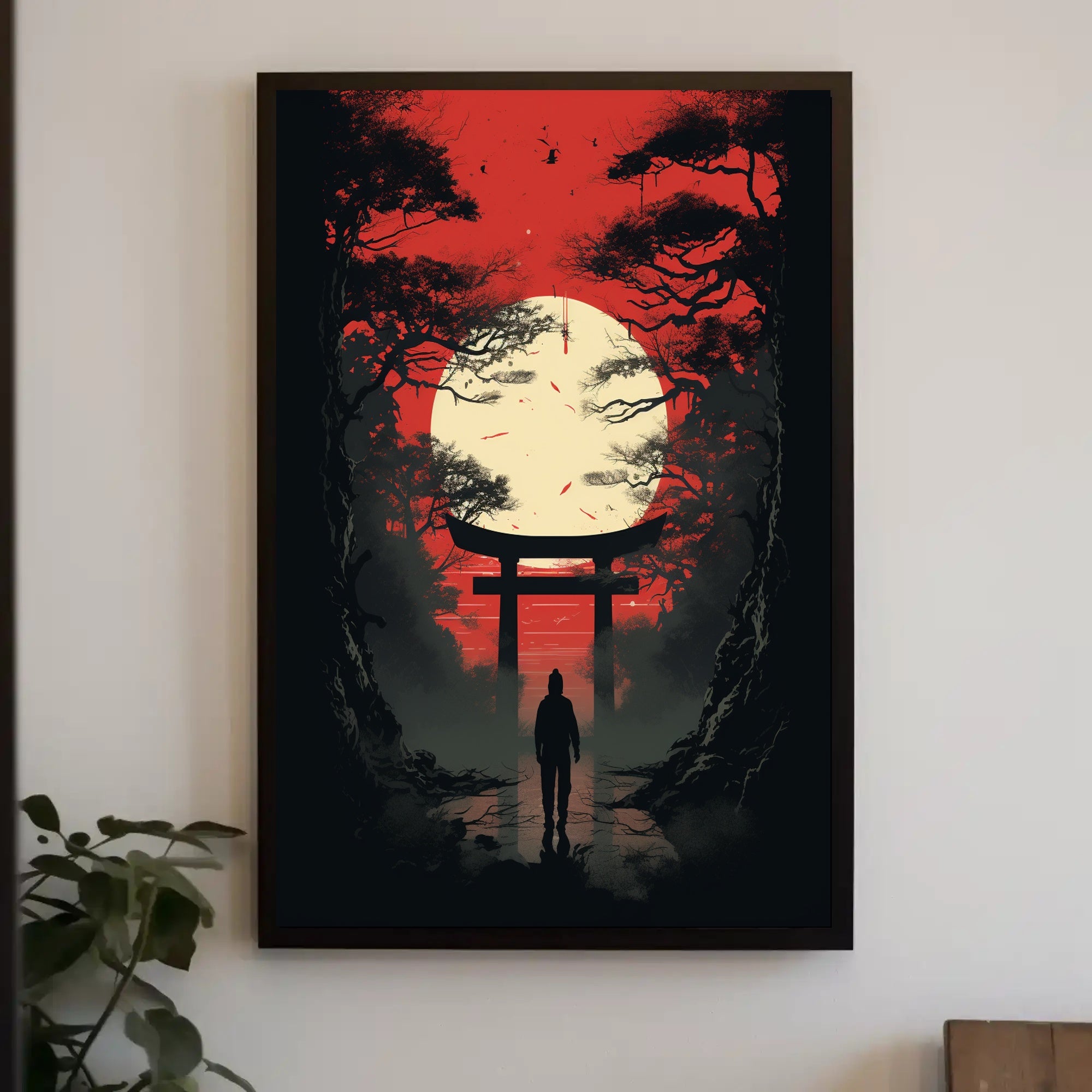 Journey Through The Torii Gate Poster PosterGoat